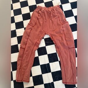 FP Movement by Free People Hot Shot Pant in Canyon Clay size small